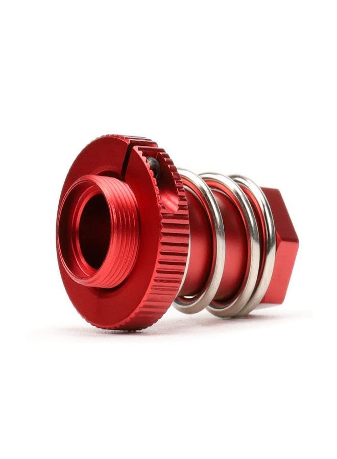 UURCSKY Aluminum Servo Saver Tube with Clamping Nut for Arrma 1/8 Kraton 6s Senton Talion Typhon 1/7 Infraction Mojave Upgrades Parts(Red) - Image 3